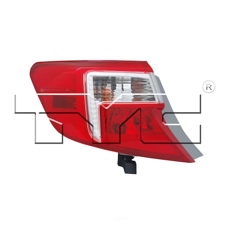 Tyc Tail Light Assembly, Regular, No Tyc 11-6412-00 Tyc 11-6412-00